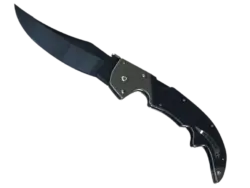 ★ StatTrak™ Falchion Knife | Blue Steel (Well-Worn)