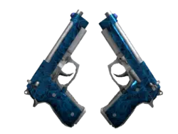 Souvenir Dual Berettas | Cobalt Quartz (Factory New)