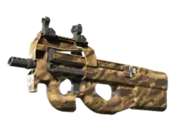 Souvenir P90 | Desert Halftone (Minimal Wear)