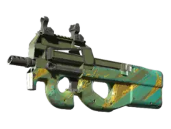 Souvenir P90 | Mustard Gas (Field-Tested)