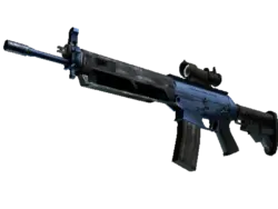 Souvenir SG 553 | Anodized Navy (Minimal Wear)
