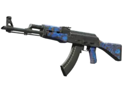 Souvenir AK-47 | Blue Laminate (Minimal Wear)