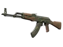 Souvenir AK-47 | Jungle Spray (Battle-Scarred)