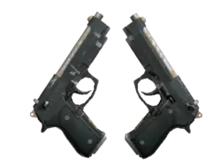 Souvenir Dual Berettas | Contractor (Well-Worn)