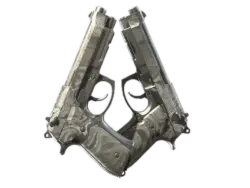 Souvenir Dual Berettas | Silver Pour (Field-Tested)