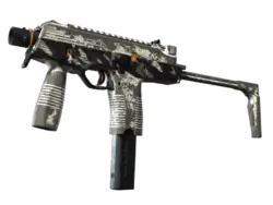 Souvenir MP9 | Arctic Tri-Tone (Battle-Scarred)