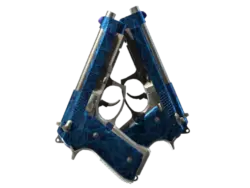 Souvenir Dual Berettas | Cobalt Quartz (Minimal Wear)