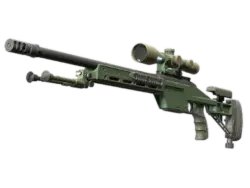 Souvenir SSG 08 | Green Ceramic (Minimal Wear)